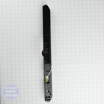 PANEL-CNTL W10910624 - Side view with precise measurements