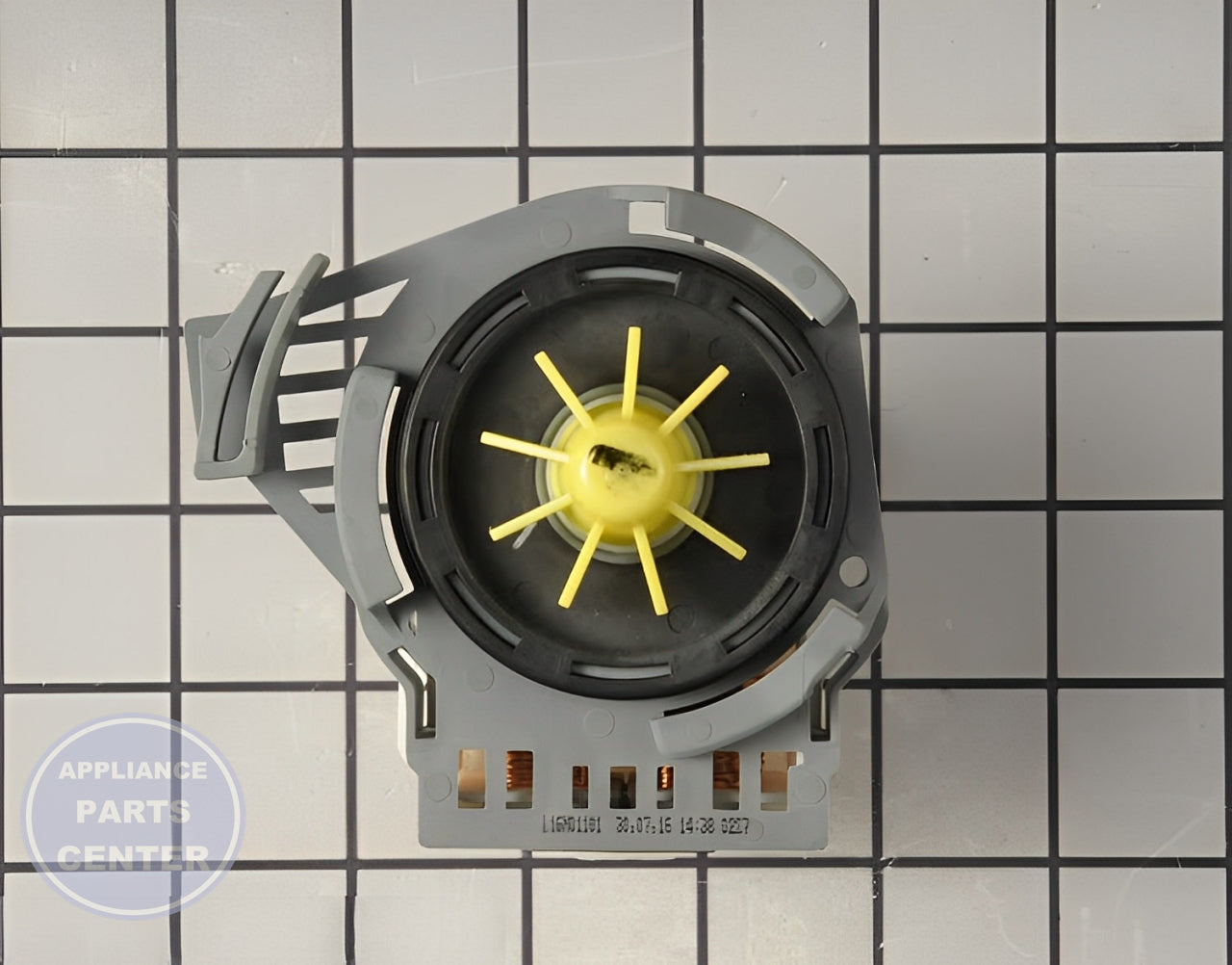 WHIRLPOOL DRAIN PUMP W10914557 - Main view showing efficient water drainage for WPL models