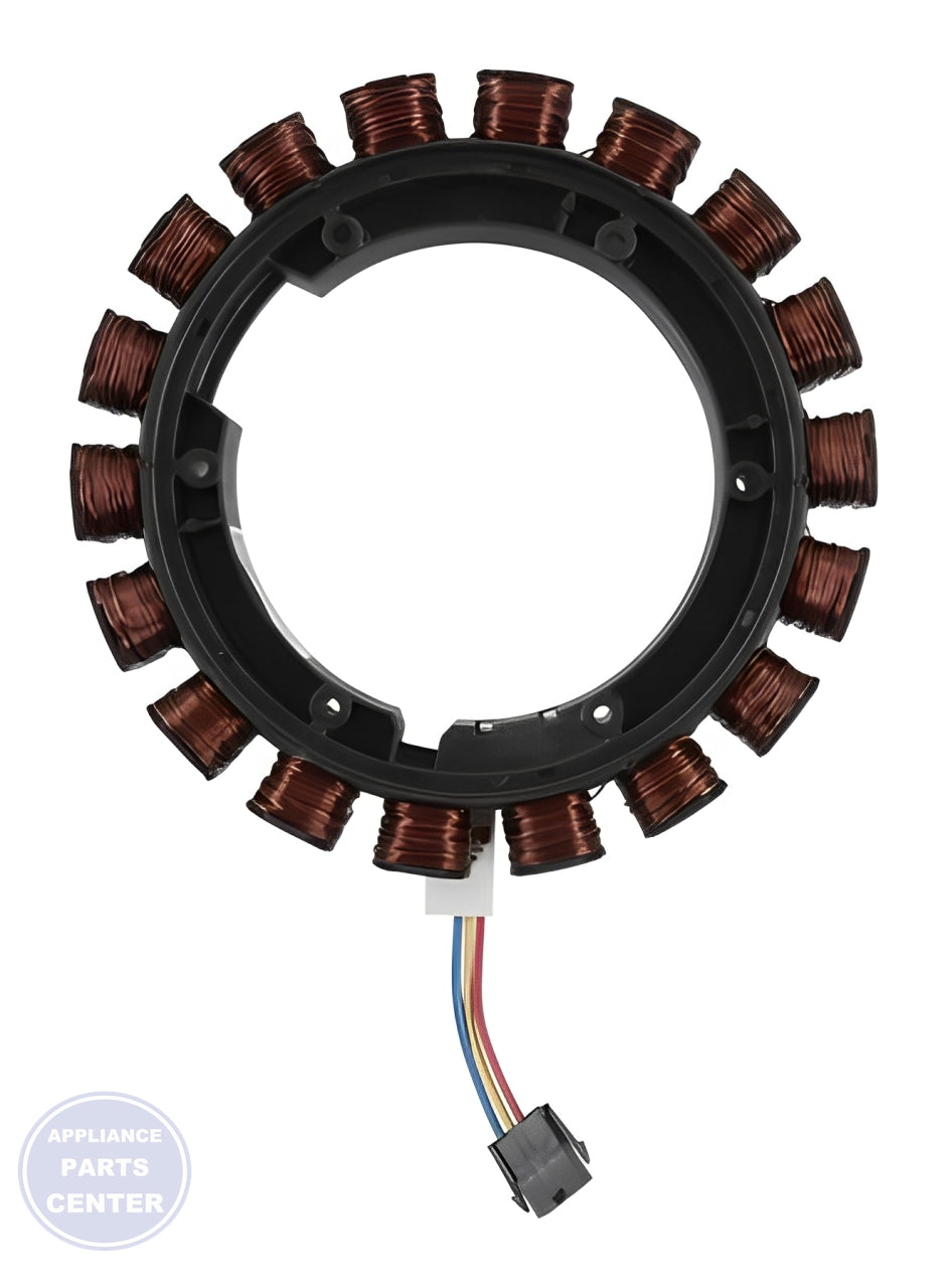 Whirlpool WHIRLPOOL STATOR W10915700 - Main view showing heavy-duty construction for Whirlpool models