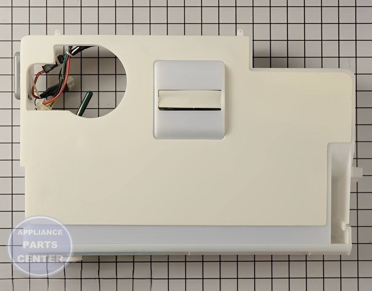 Evaporator W10917531 - Detailed view of precise technical details