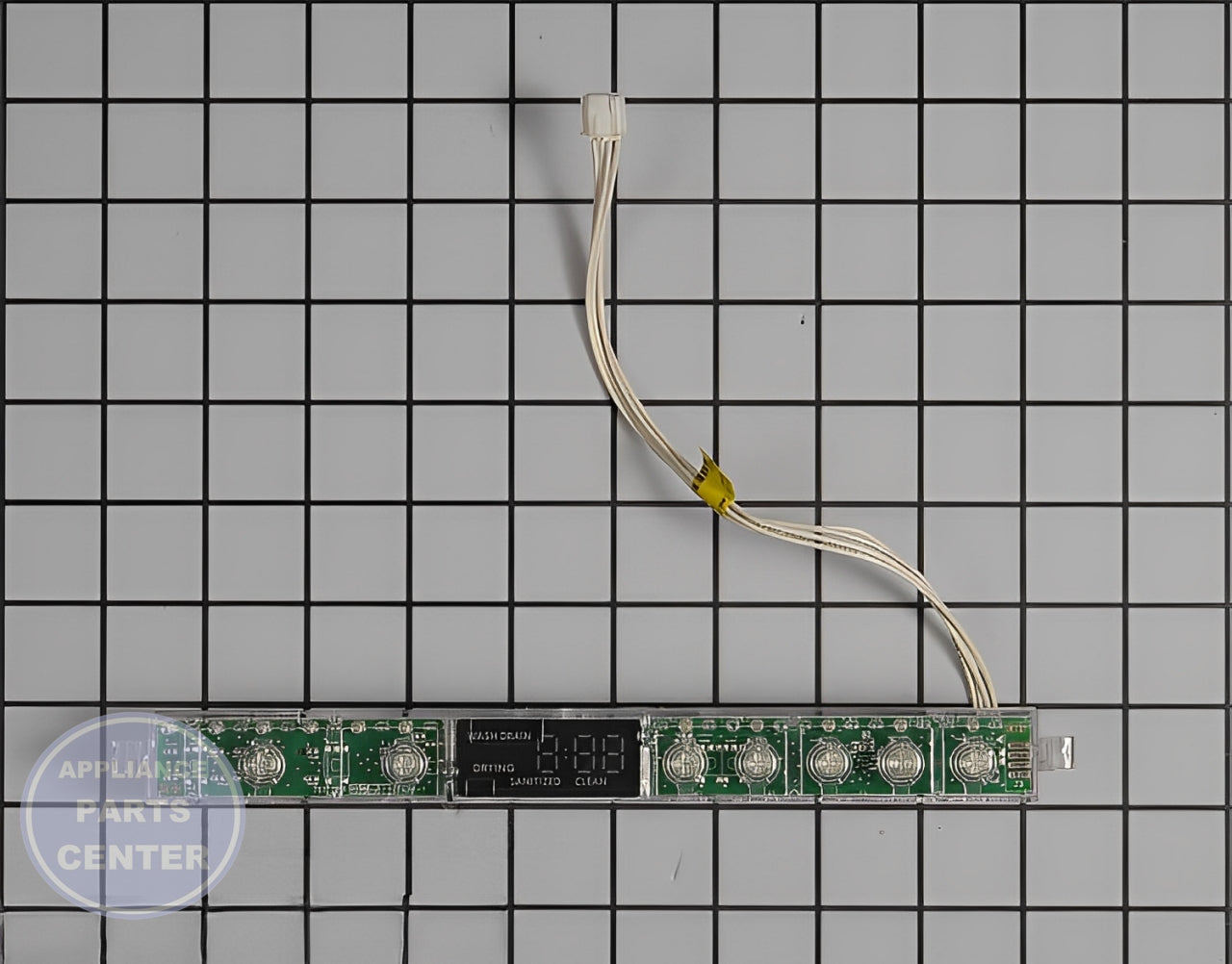 WPL HOUSING-UI W10917737 - Main view showing Circuit Board & Timer for Whirlpool dishwashers