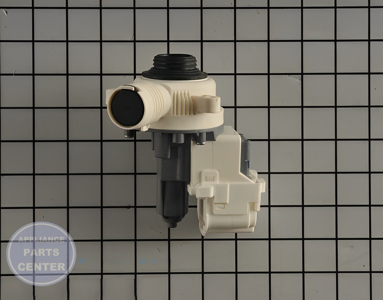 WHIRLPOOL WASHER WATER PUMP W10919003 - Main view showing efficient drainage for WPL Washing Machines