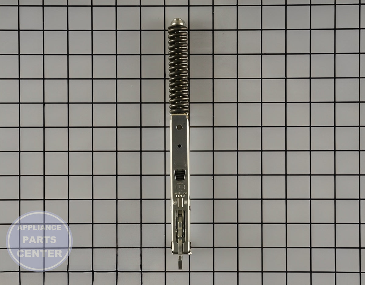 Door Hinge W10919247 - Side view with precise measurements