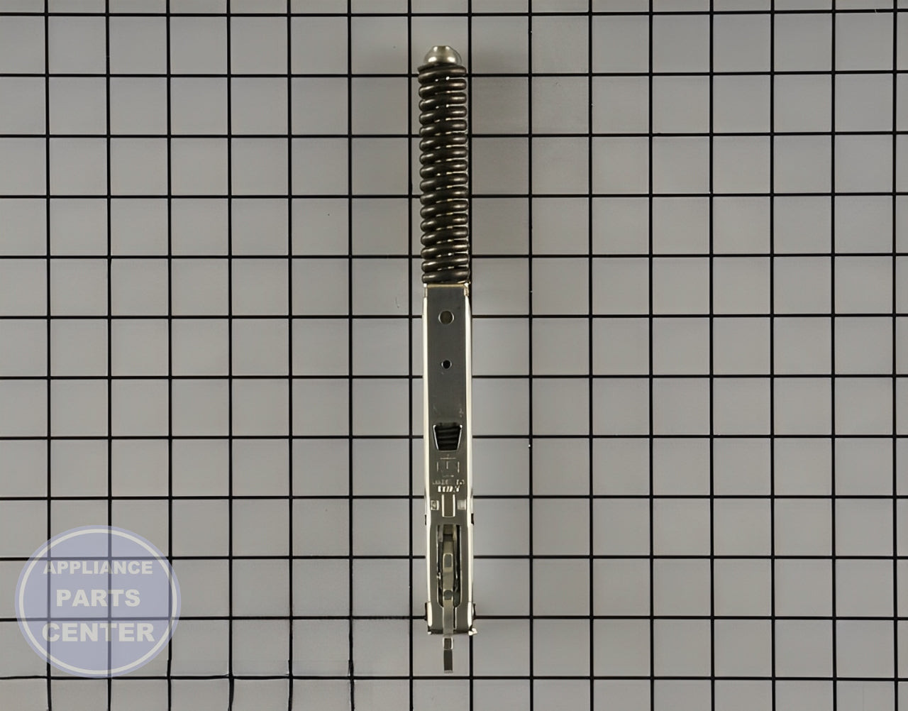 Door Hinge W10919247 - Side view with precise measurements