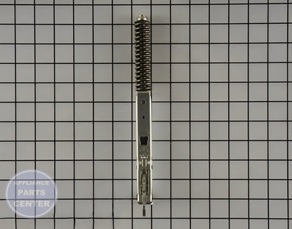 Door Hinge W10919247 - Side view with precise measurements