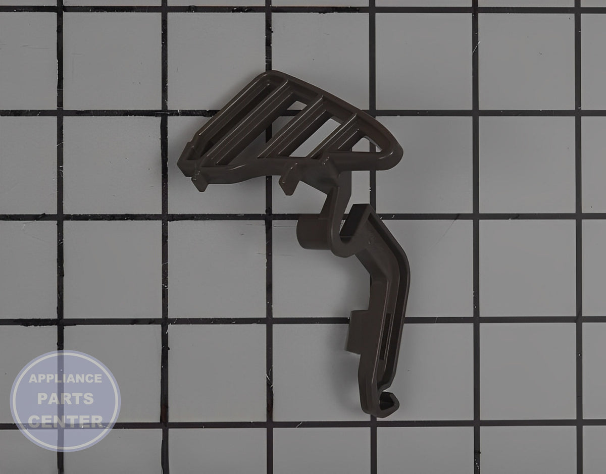 WHIRLPOOL DISHWASHER DISPENSER GUARD CLIP W10919676 - Detailed view of durable fastener design