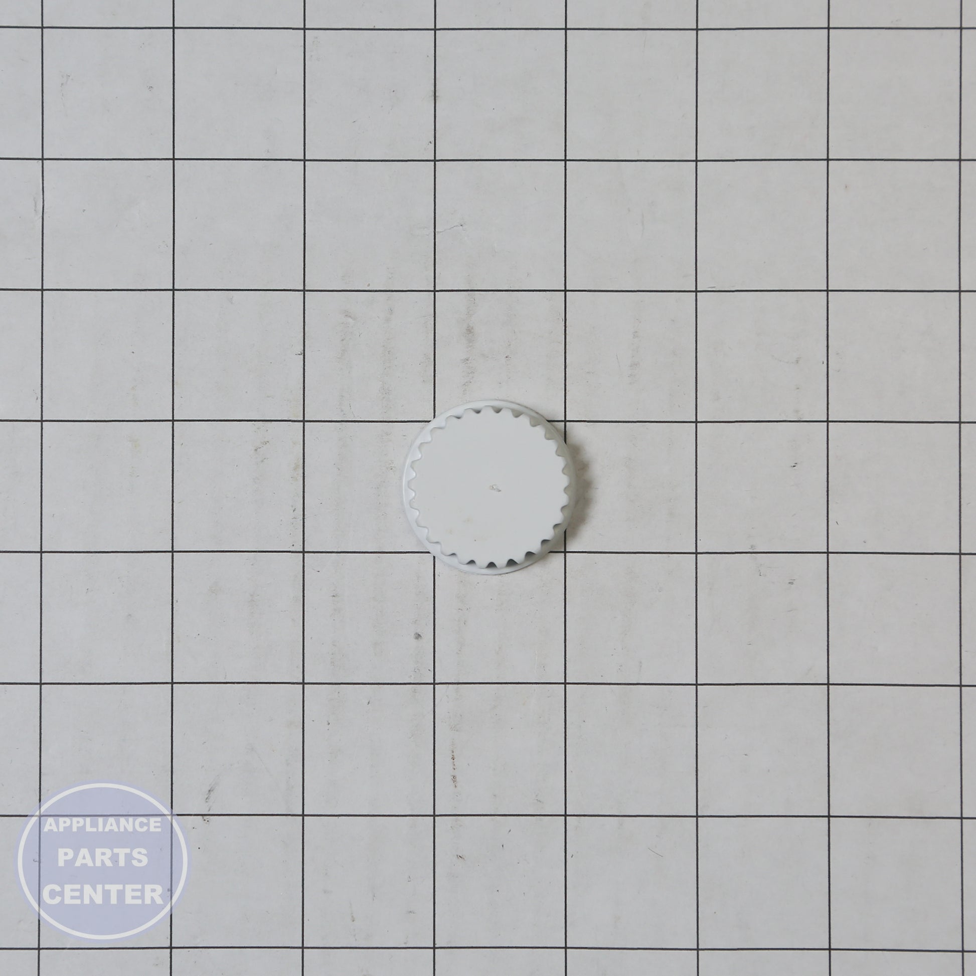CAP-DRAIN W11023835 - Side view with precise measurements
