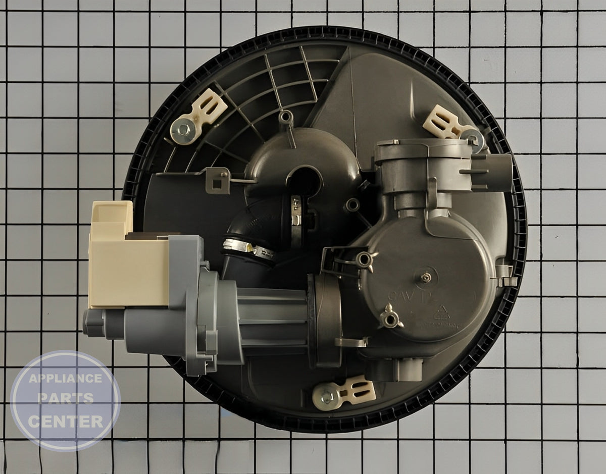 WHIRLPOOL DISHWASHER PUMP & MOTOR W11025157 - Detailed view of durable technical details