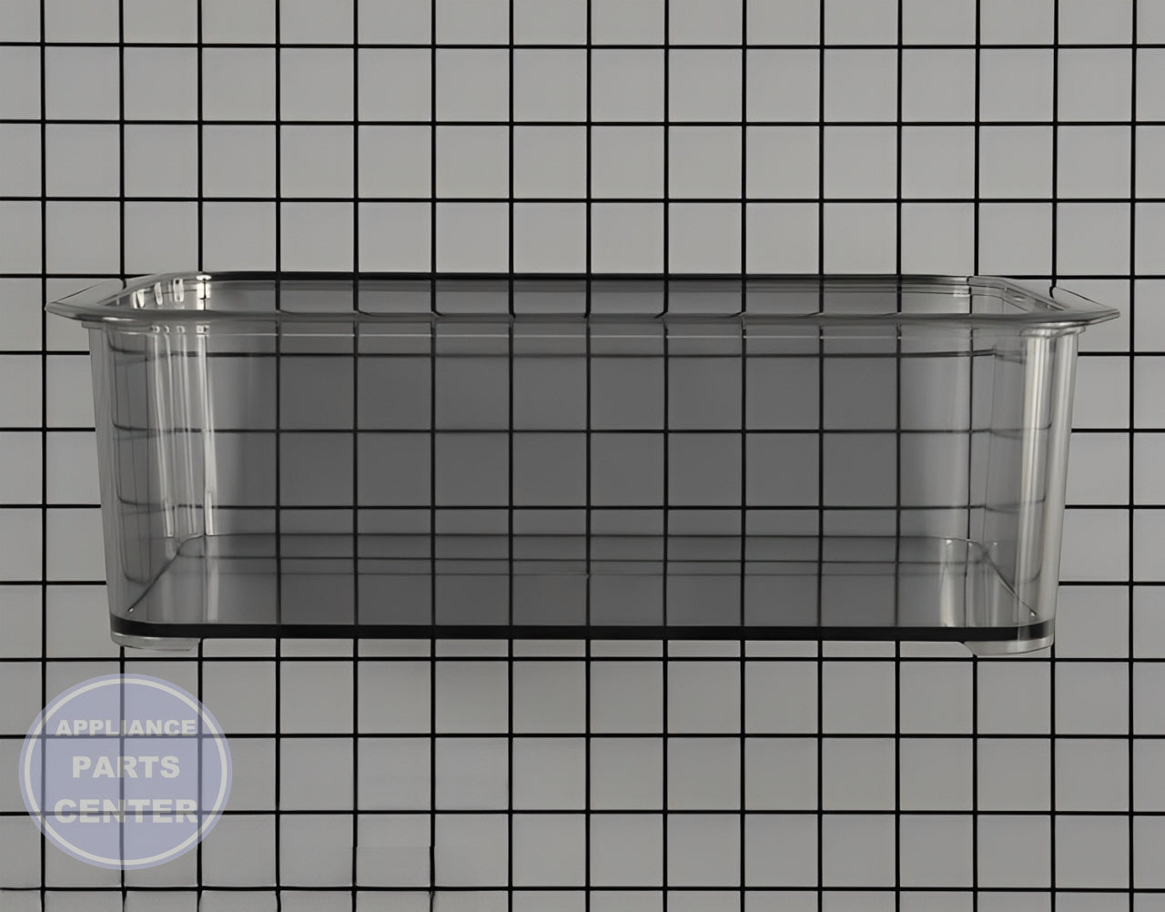 Door Shelf Bin W11026416 - Detailed view of 5' height shelf & support