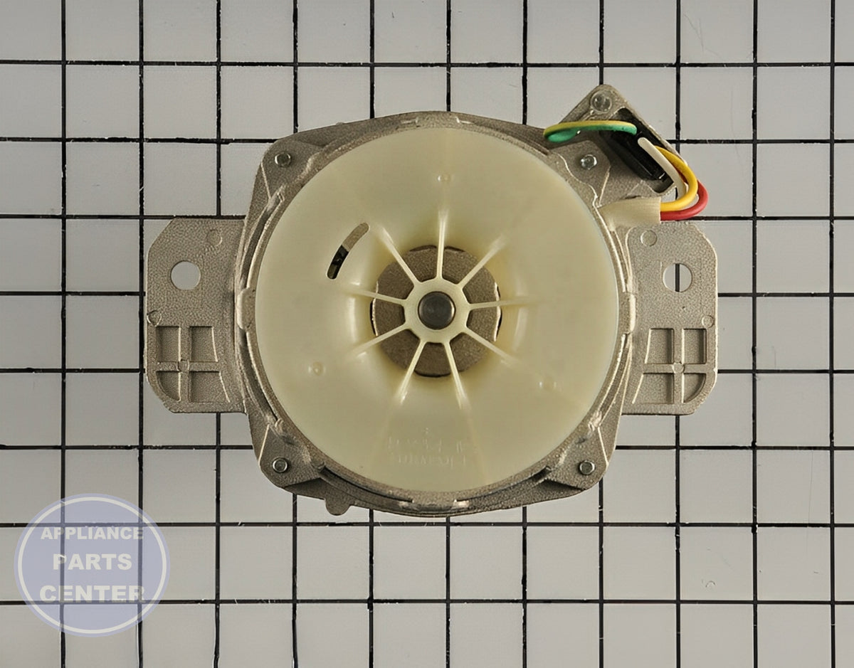 WHIRLPOOL DRIVE MOTOR W11026785 - Detailed view of durable design and specifications