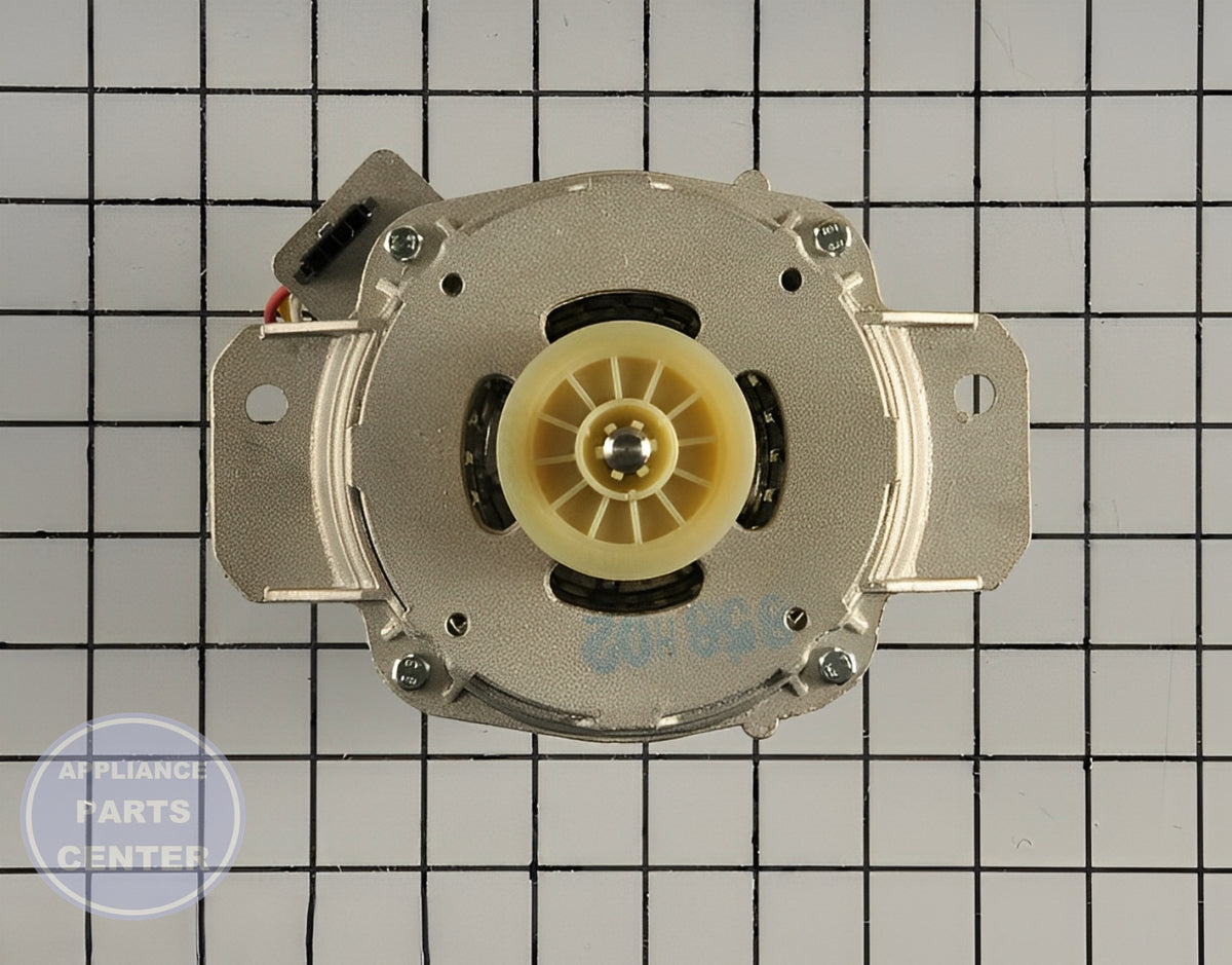 WHIRLPOOL DRIVE MOTOR W11026785 - Side view with 15 lbs capacity