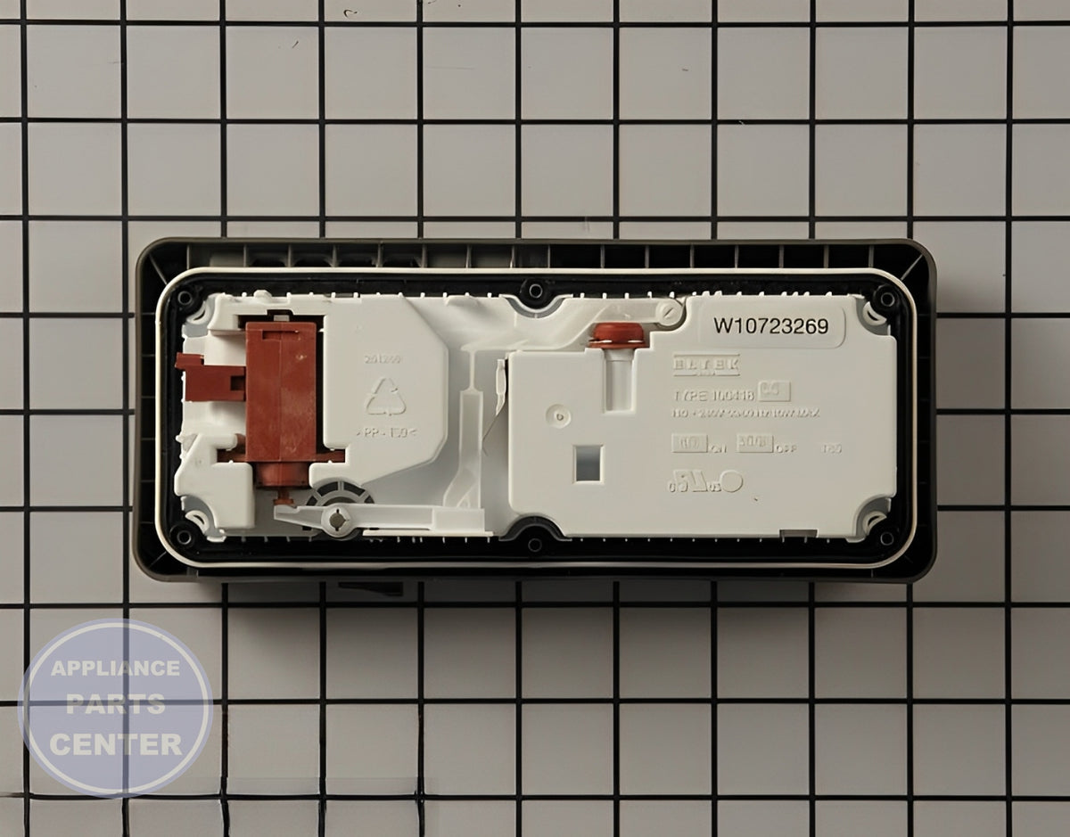 WHIRLPOOL DISHWASHER DISPENSER W11032769 - Detailed view of the durable design for long-lasting performance