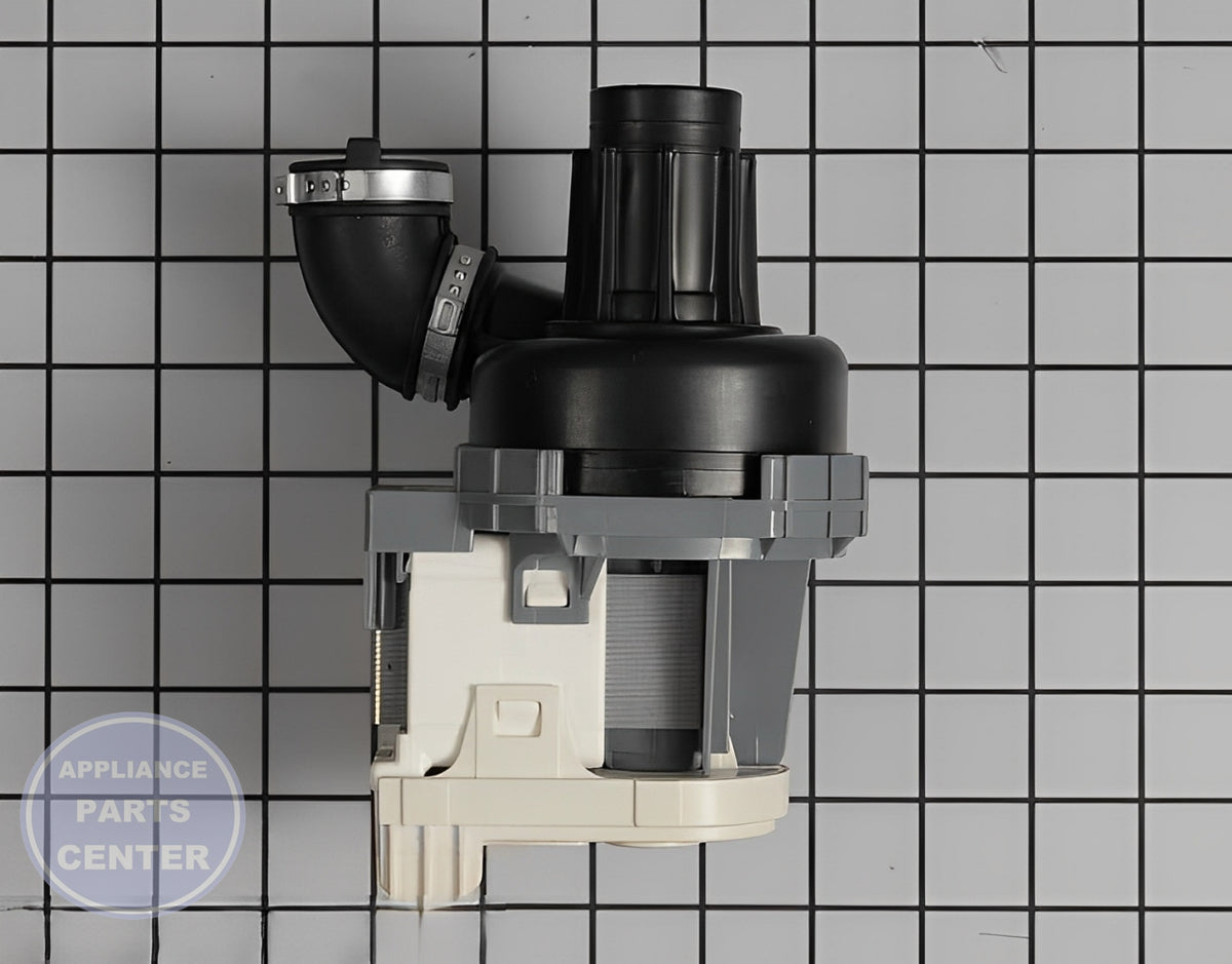 Whirlpool WHIRLPOOL DISHWASHER CIRCULATION PUMP & MOTOR W11032770 - Main view showing water circulation efficiency for various models