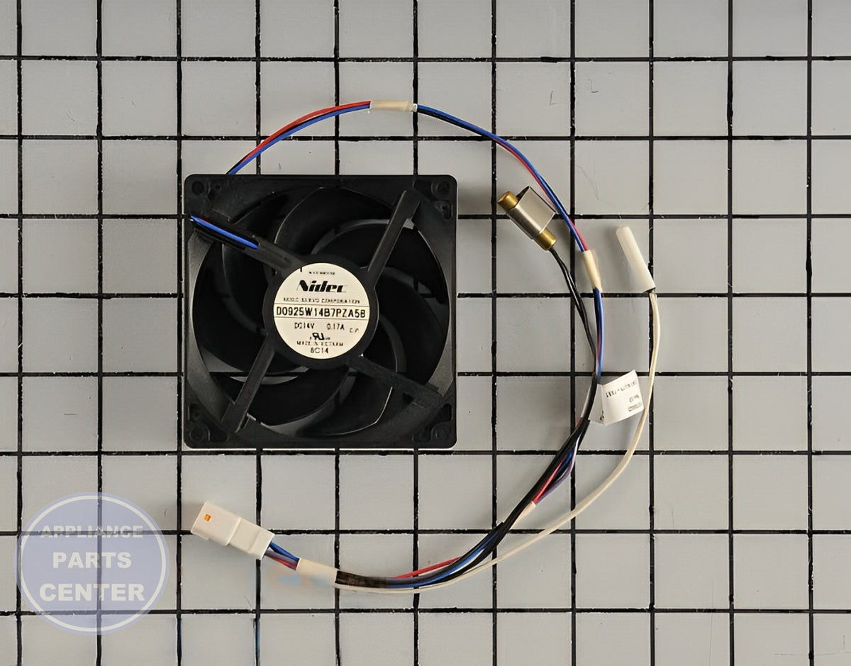 WHIRLPOOL REFRIGERATOR EVAPORATOR FAN MOTOR WIRE HARNESS - Main view showing wire harness for specific models