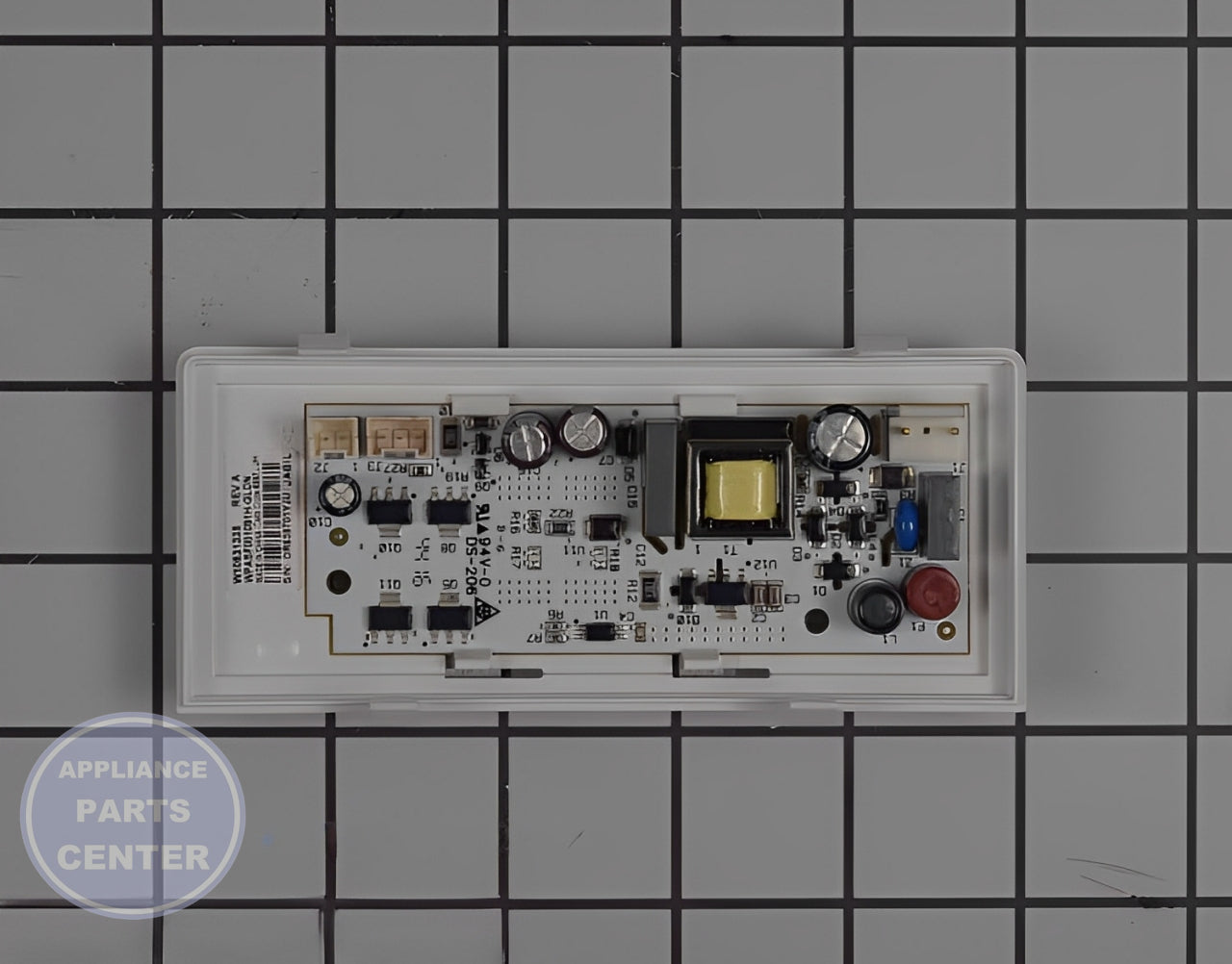 Whirlpool Control Board W11033329 - Installation in Whirlpool model showcasing key mounting points