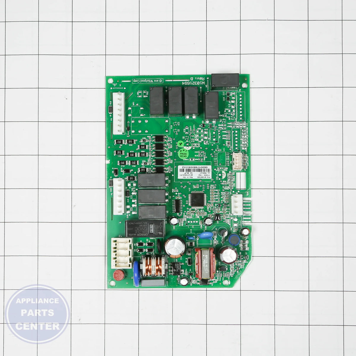 WPL CNTRL-ELEC W11035837 - Installation in WPL model showcasing key mounting points