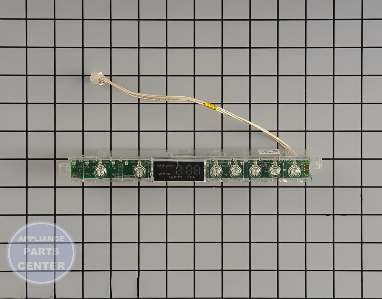 WPL HOUSING-UI W11036550 - Main view showing Circuit Board & Timer housing for WPL Dishwasher