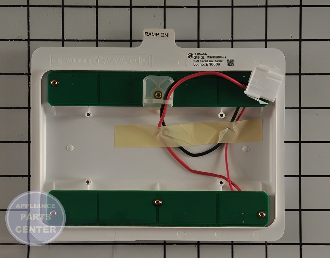 WHIRLPOOL REFRIGERATOR LED LIGHT MODULE W11043011 - Main view showing superior lighting for select Whirlpool models