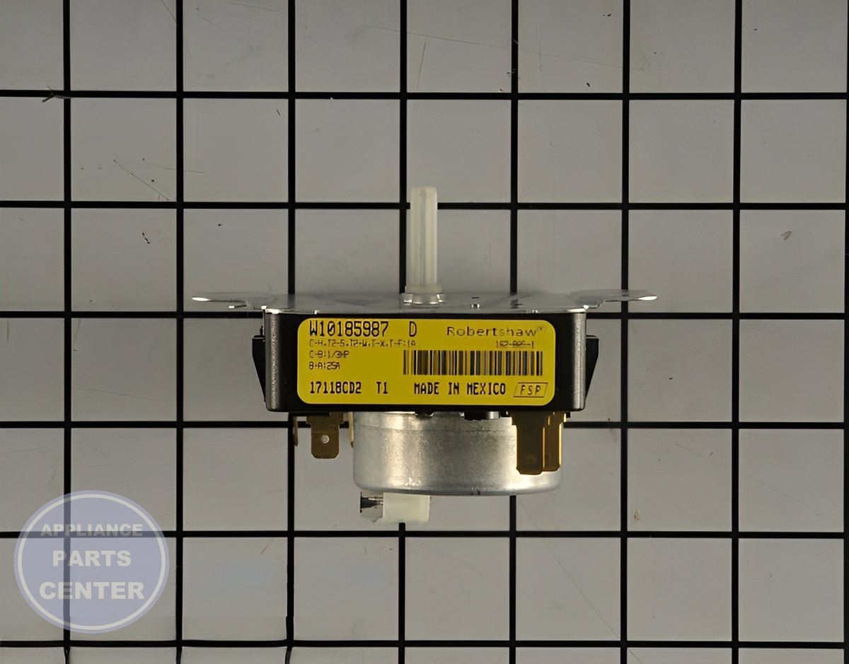 Whirlpool Timer W11043385 - Detailed view of timer technical details