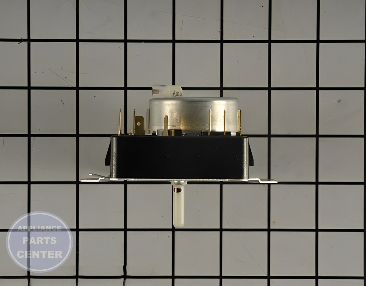 Whirlpool Timer W11043385 - Side view with precise measurements