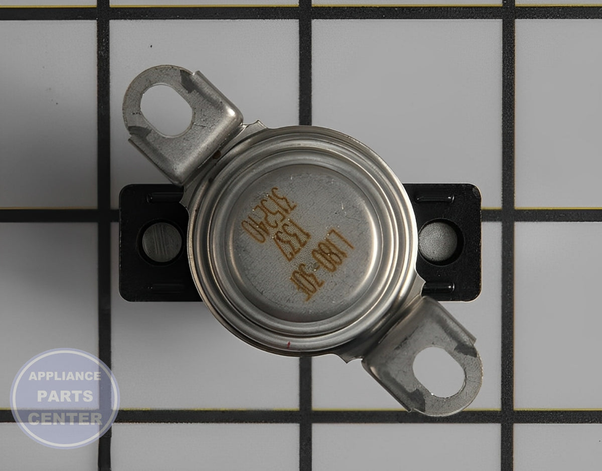 WHIRLPOOL HIGH LIMIT DRYER THERMOSTAT W11050897 - Detailed view of precise temperature controls