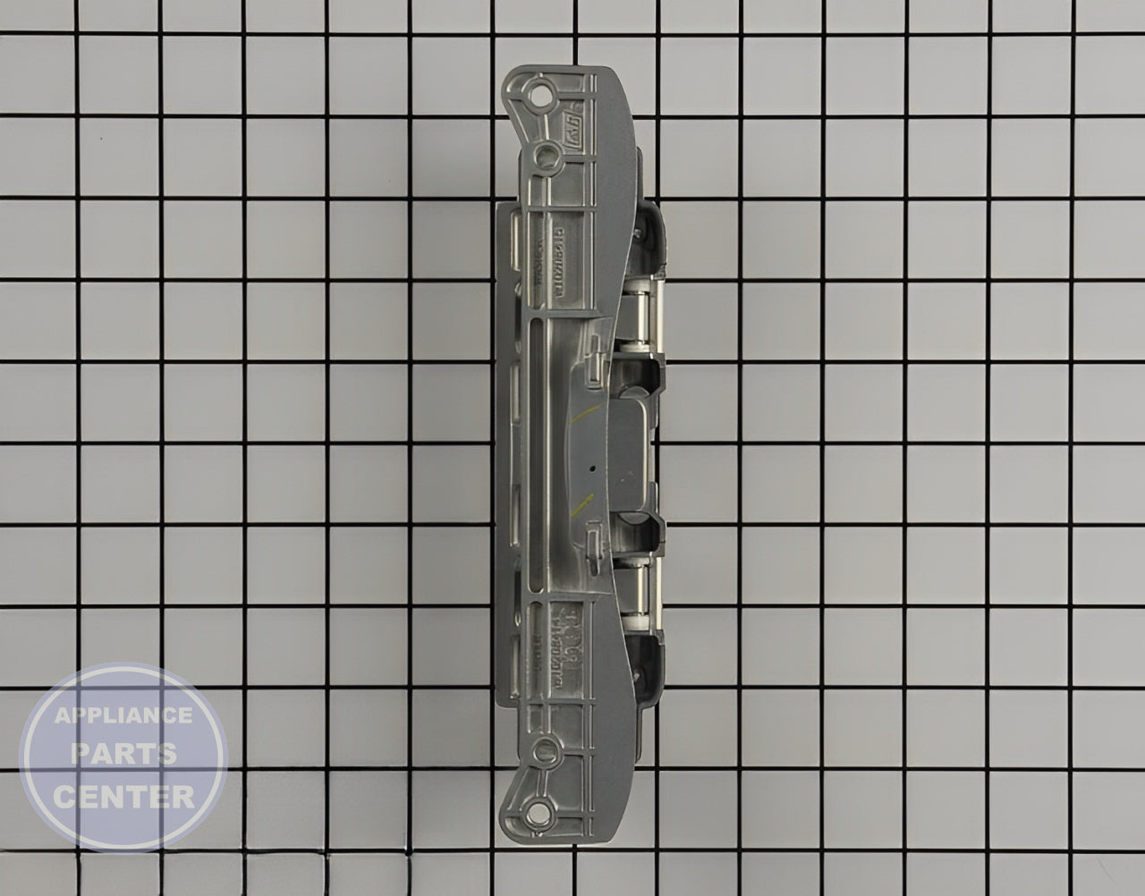WHIRLPOOL HINGE W11051465 - Main view showing sturdy construction for WPL Dryers