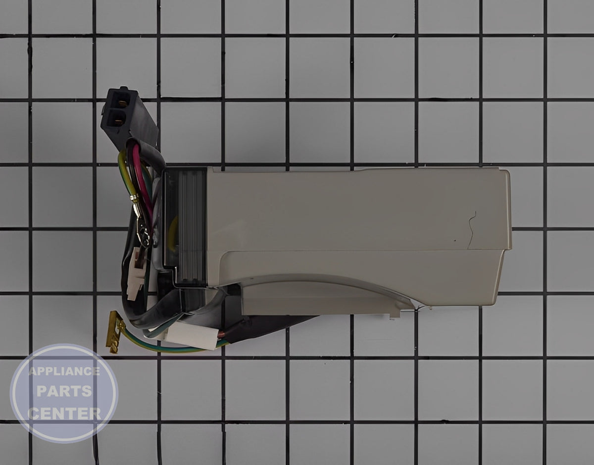 WHIRLPOOL REFRIGERATOR INVERTER BOX W11087200 - Side view with precise technical specs