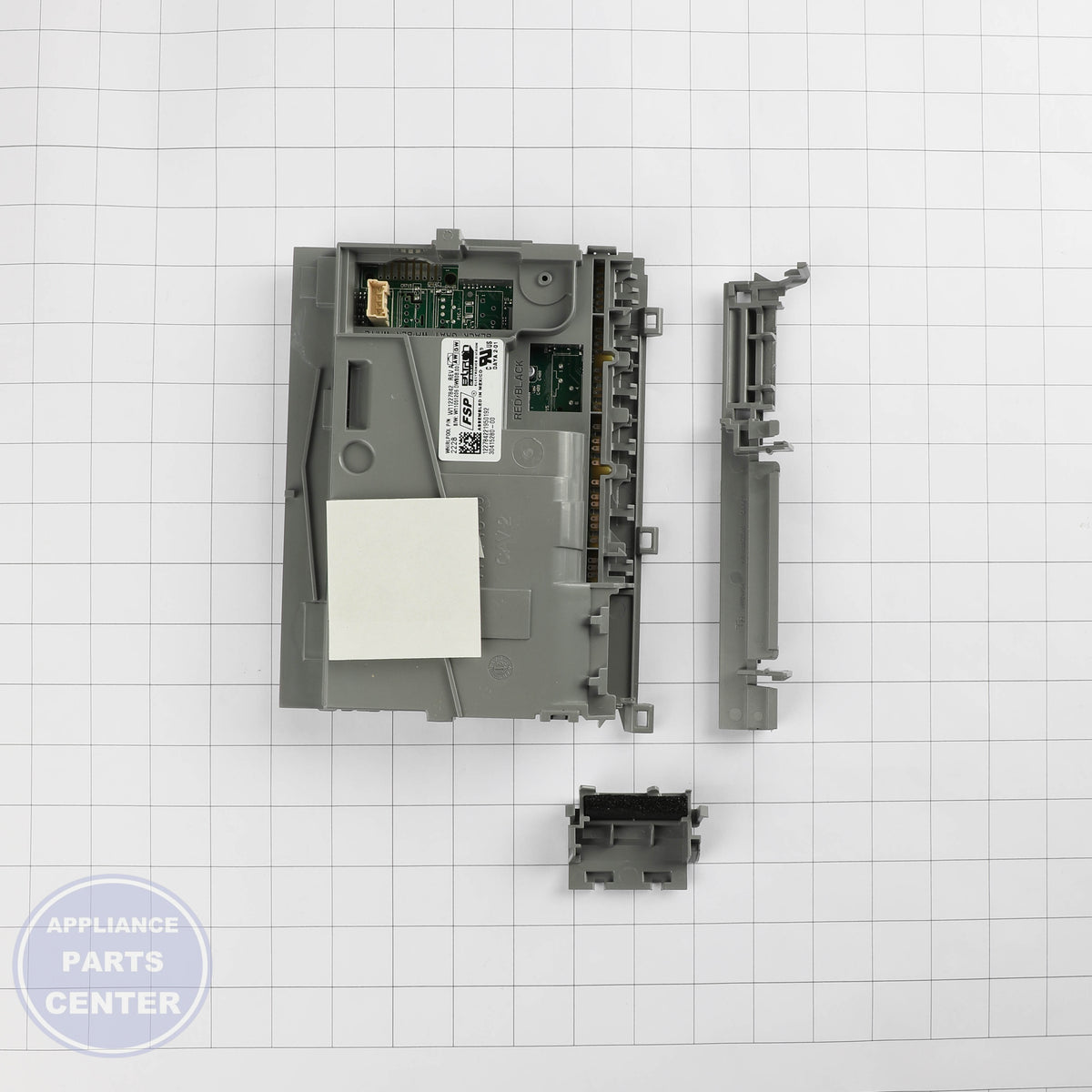WPL CNTRL-ELEC W11087207 - Installation in WPL model showcasing key mounting points