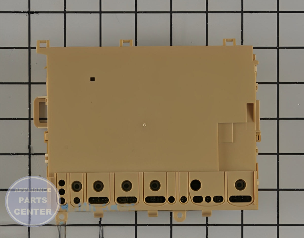 WHIRLPOOL DISHWASHER ELECTRONIC CONTROL BOARD W11087226 - Detailed view of the circuit board and timer functions