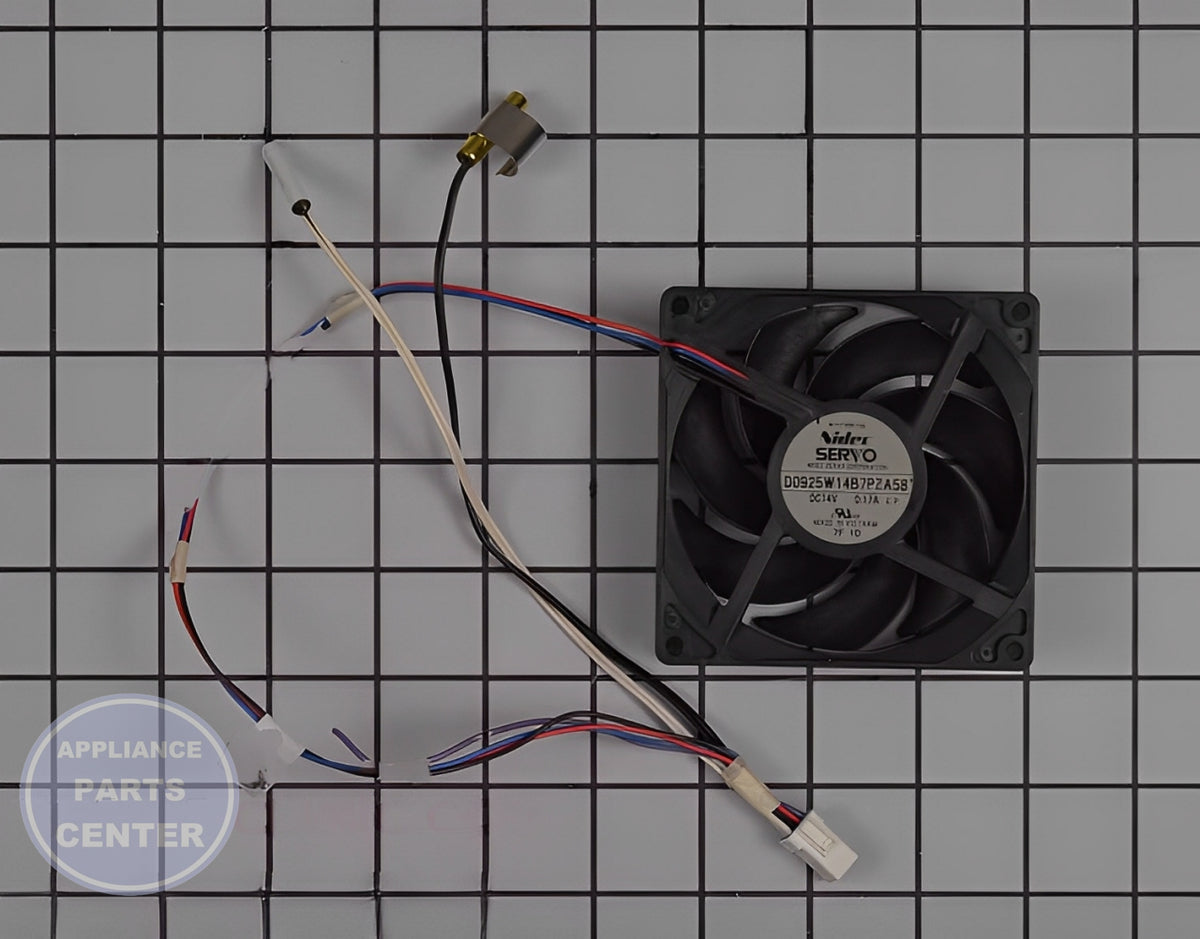 WHIRLPOOL REFRIGERATOR EVAPORATOR MOTOR W11087438 - Main view showing cooling functionality for specific models