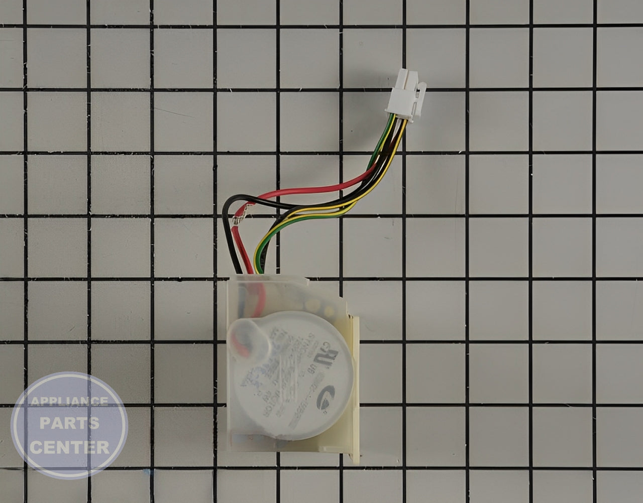WHIRLPOOL REFRIGERATOR DAMPER W11087463 - Side view with precise thermostat specs