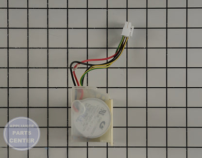 WHIRLPOOL REFRIGERATOR DAMPER W11087463 - Side view with precise thermostat specs
