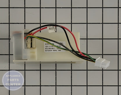 WHIRLPOOL REFRIGERATOR DAMPER W11087463 - Main view showing precise temperature control for WPL refrigerator