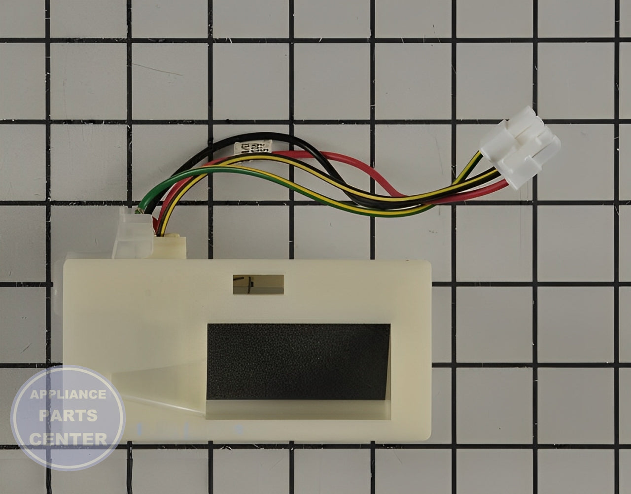 WHIRLPOOL REFRIGERATOR DAMPER W11087463 - Installation in WPL model illustrating key mounting points