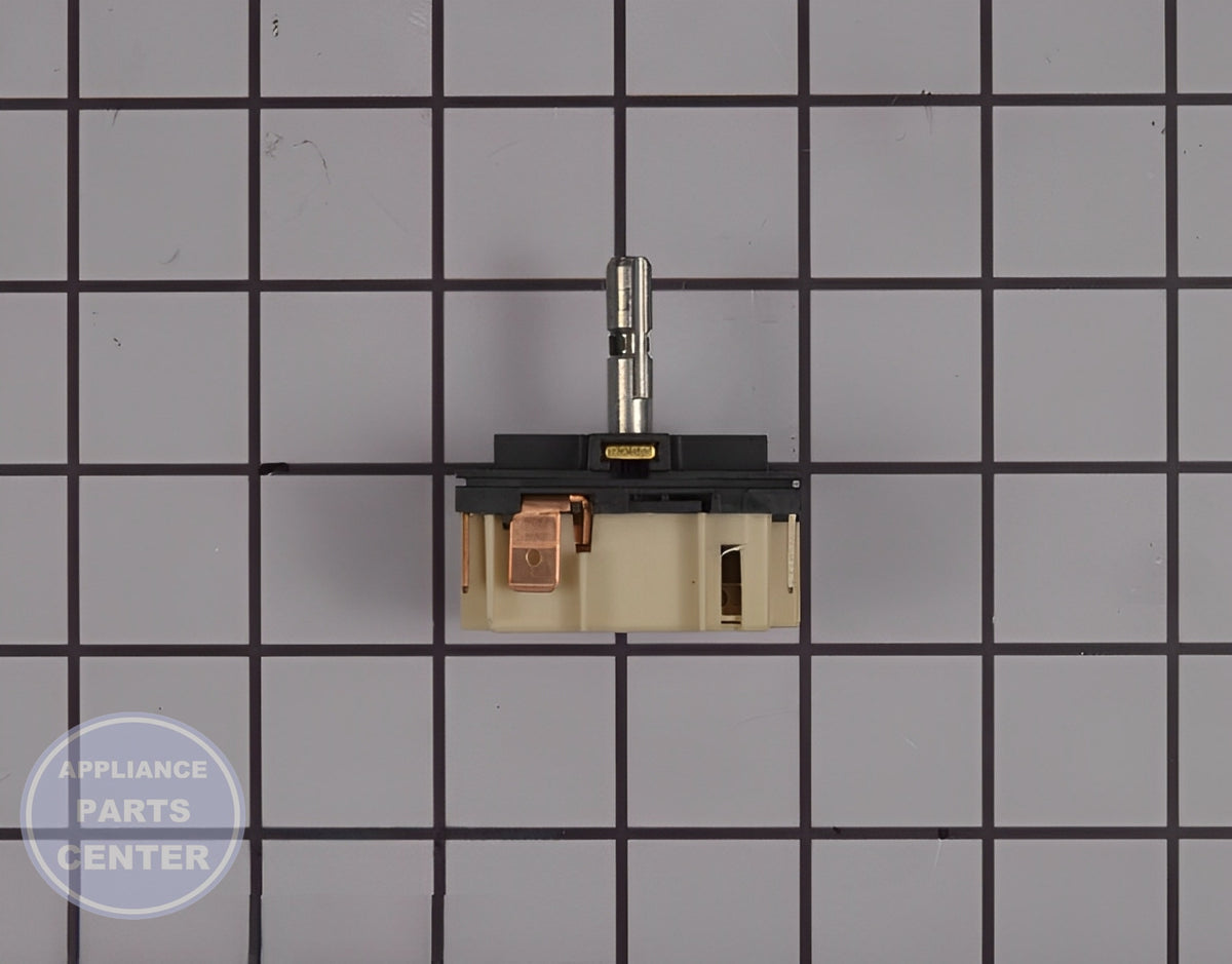 WHIRLPOOL SURFACE ELEMENT SWITCH W11088181 - Installation in WPL Range model showing easy mounting points