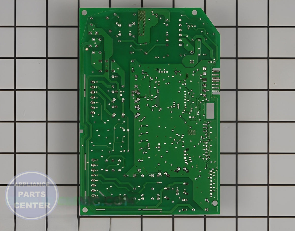 WHIRLPOOL REFRIGERATOR ELECTRONIC CONTROL BOARD ASSEMBLY W11088506 - Detailed view of circuitry