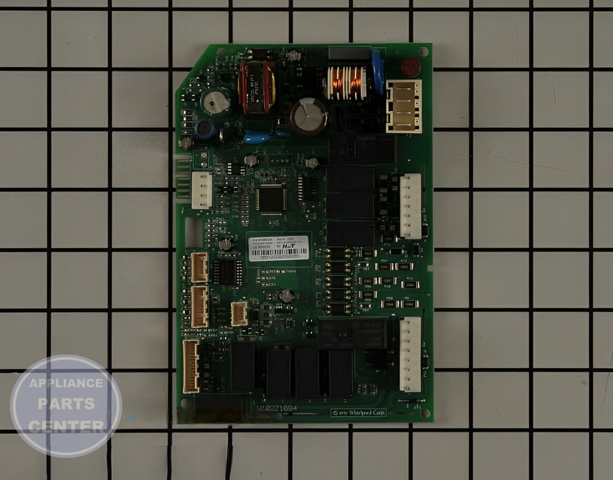 Whirlpool Refrigerator Electronic Control Board W11089236 - Main view showing circuit board for Whirlpool models