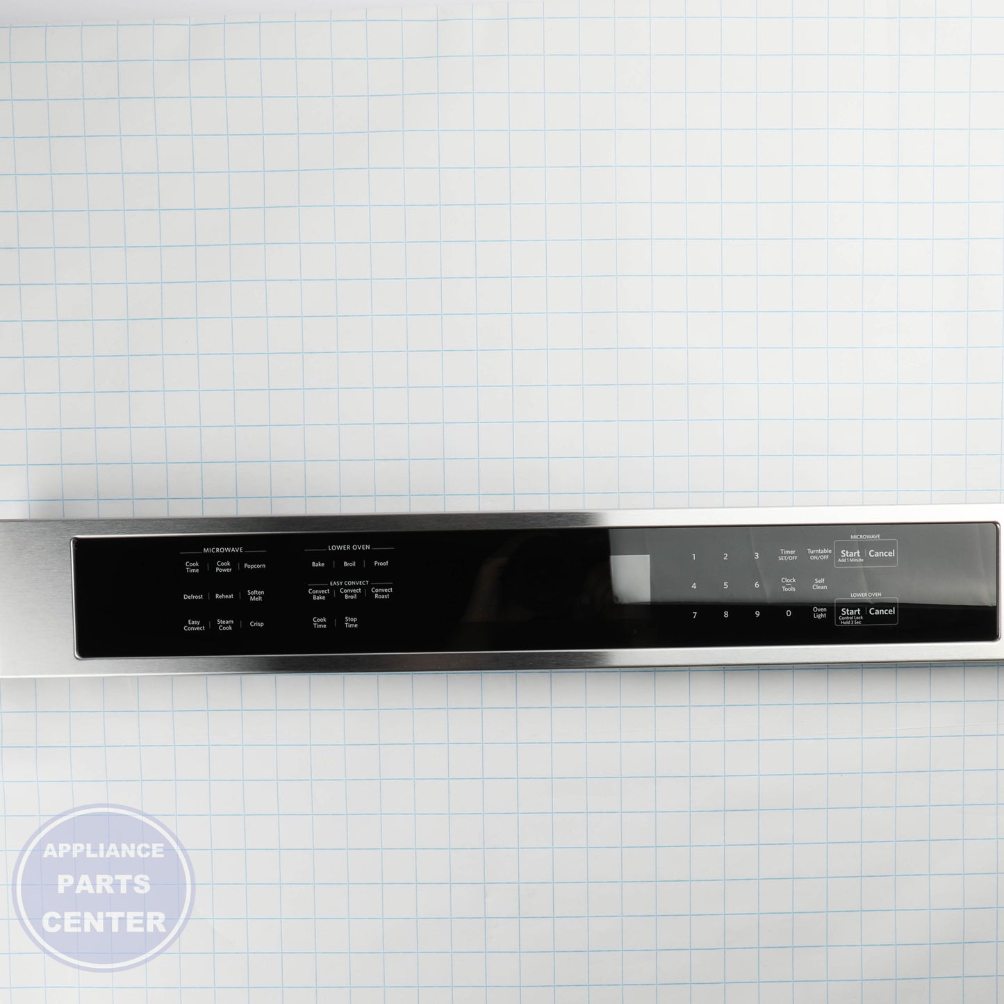 PANL-CNTRL W11093254 - Side view with precise measurements