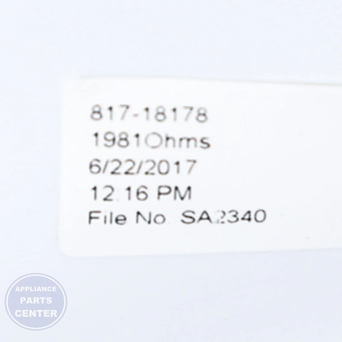 ADAPTER W11093718 - Detailed view of reliable fastener