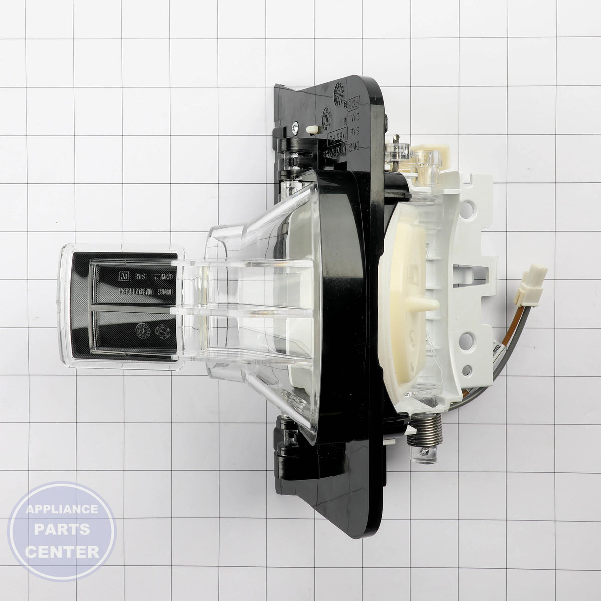 DOOR-ICE W11093842 - Side view with 10 lbs ice capacity