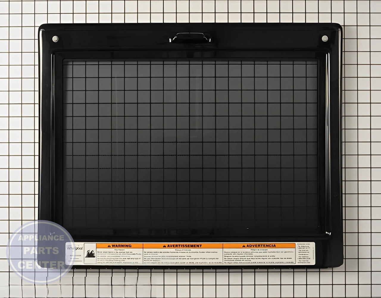 WHIRLPOOL DOOR W11101059 - Detailed view of heavy-duty construction