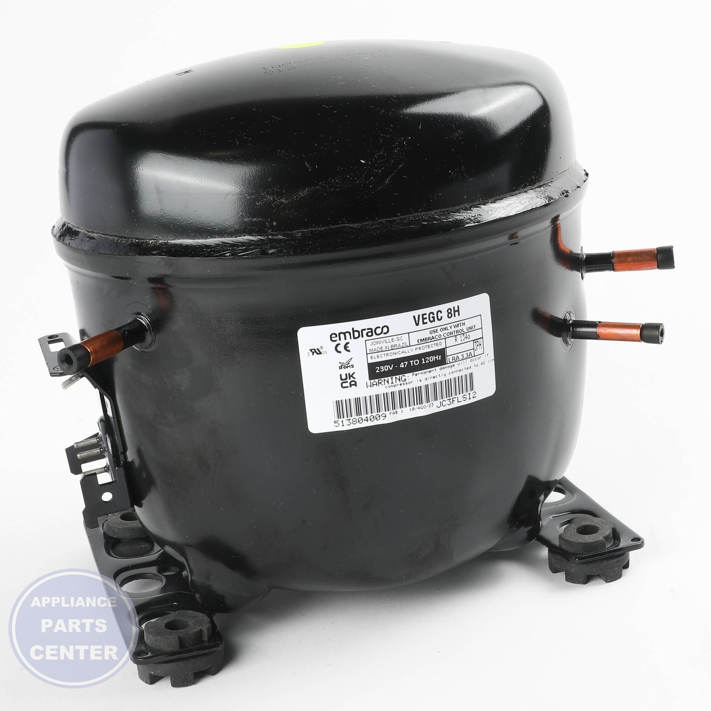 WPL COMPRESSOR W11103181 - Main view showing efficient cooling for specific models