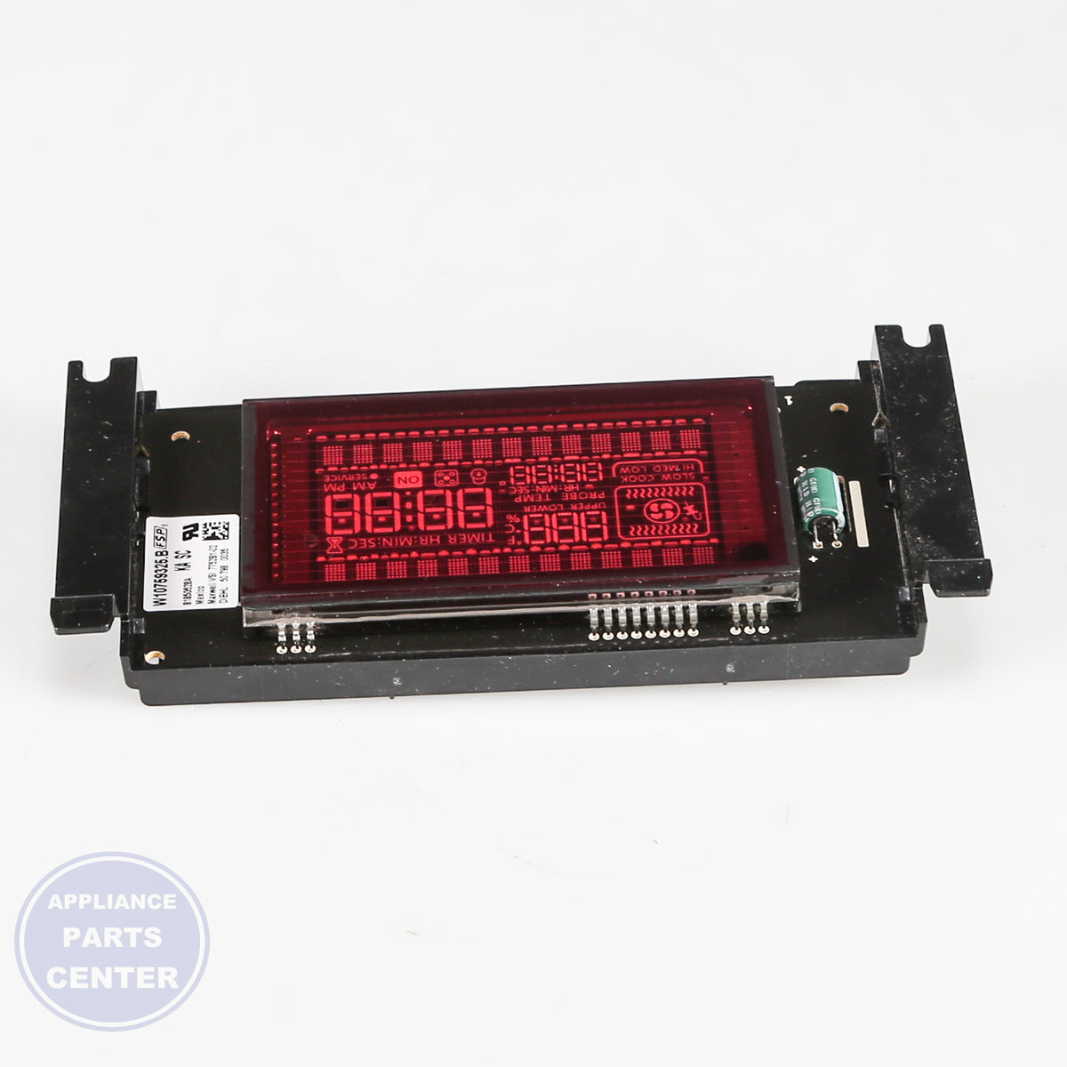 WPL CNTRL-ELEC W11105615 - Installation in Whirlpool model showing key mounting points