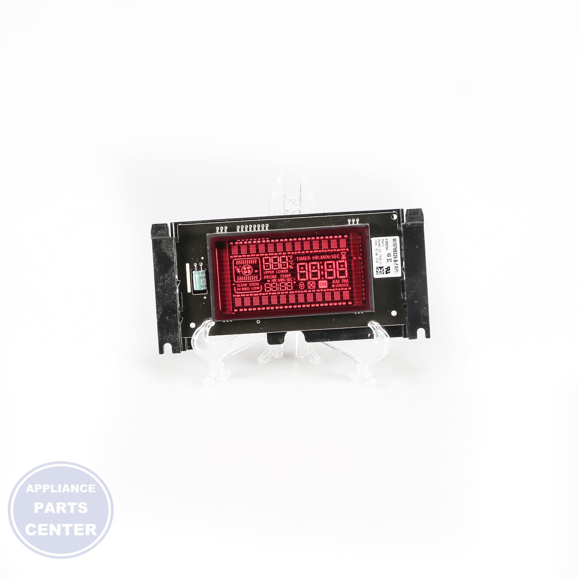 WPL CNTRL-ELEC W11105615 - Installation in Whirlpool model showing key mounting points