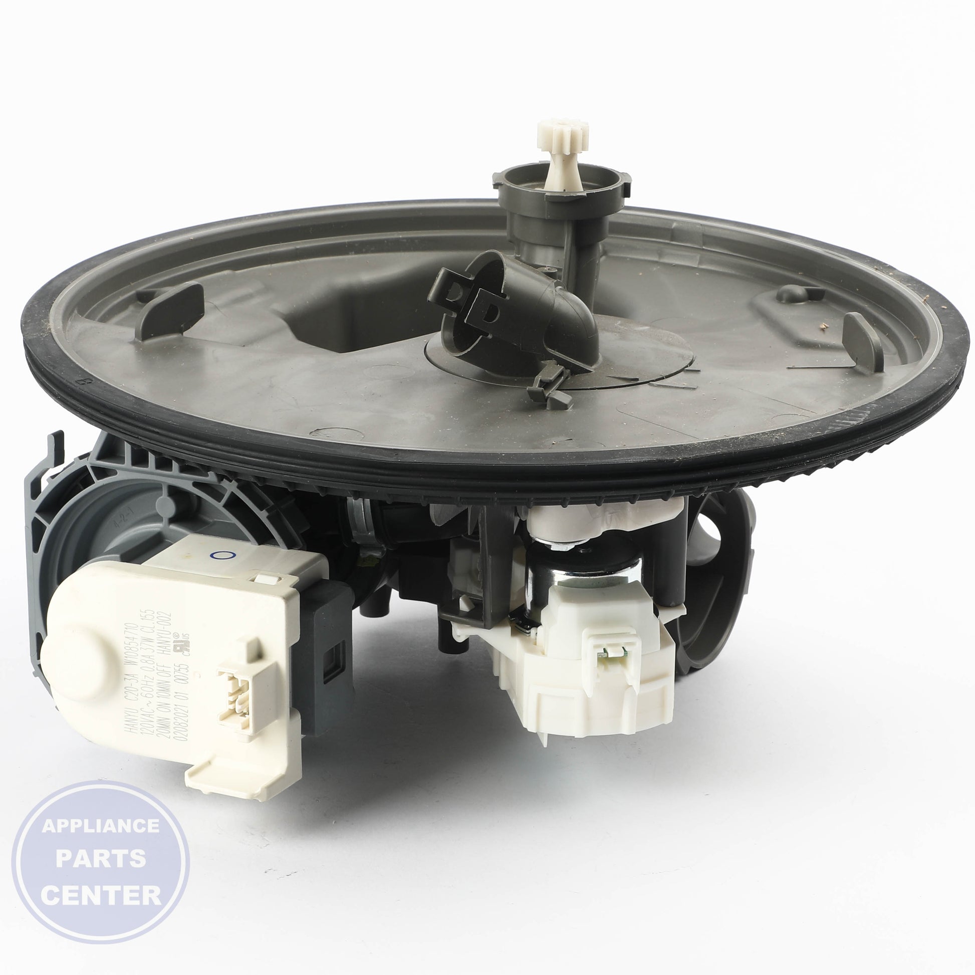 WPL PUMP&MOTOR W11105853 - Installation in W10917113 showing key mounting points