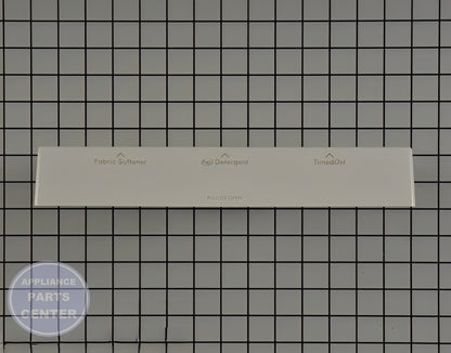 Dispenser Drawer W11106278 - Side view with precise measurements