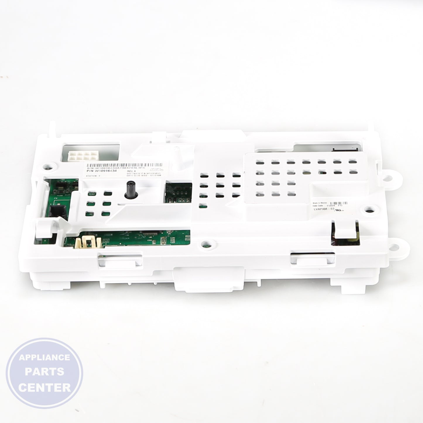 WPL CNTRL-ELEC W11106372 - Main view showing control panel for various WPL models