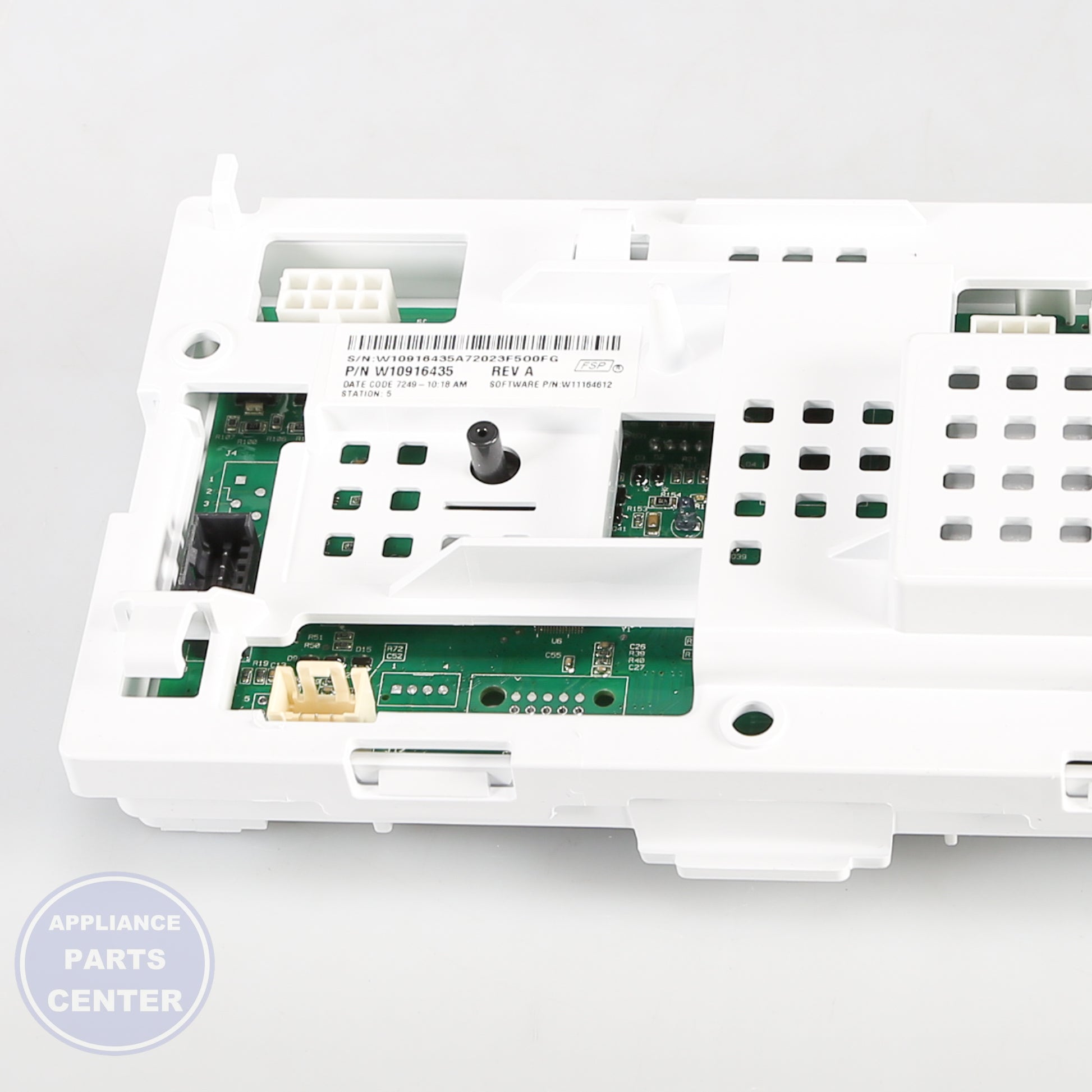 WPL CNTRL-ELEC W11106376 - Installation in specific model showing mounting points