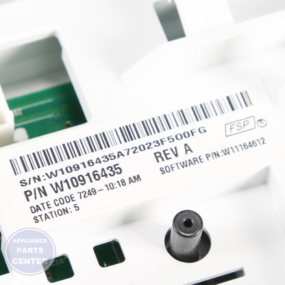 WPL CNTRL-ELEC W11106376 - Installation in specific model showing mounting points
