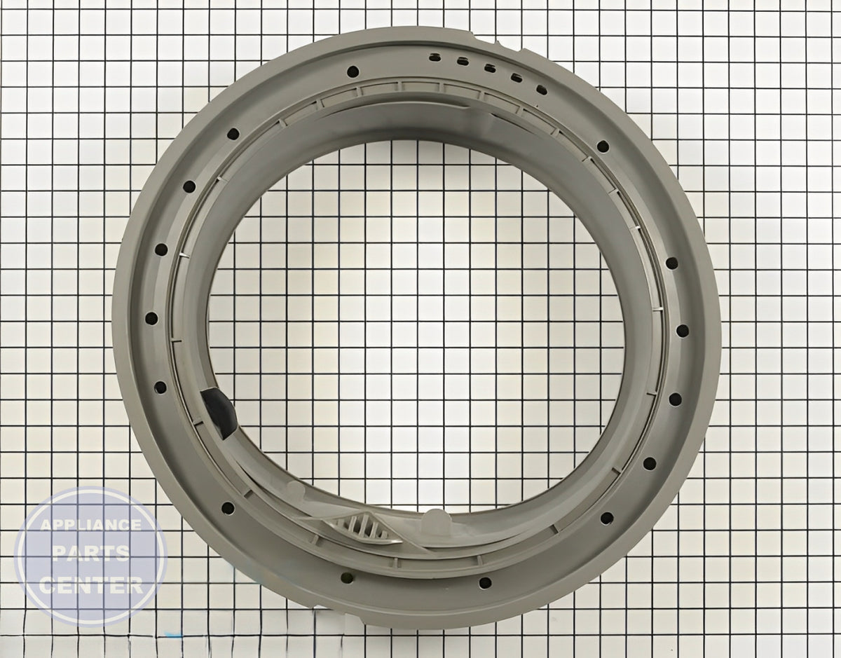 WHIRLPOOL WASHER FRONT LOAD DOOR BOOT W11106747 - Detailed view of high-quality gasket & seal